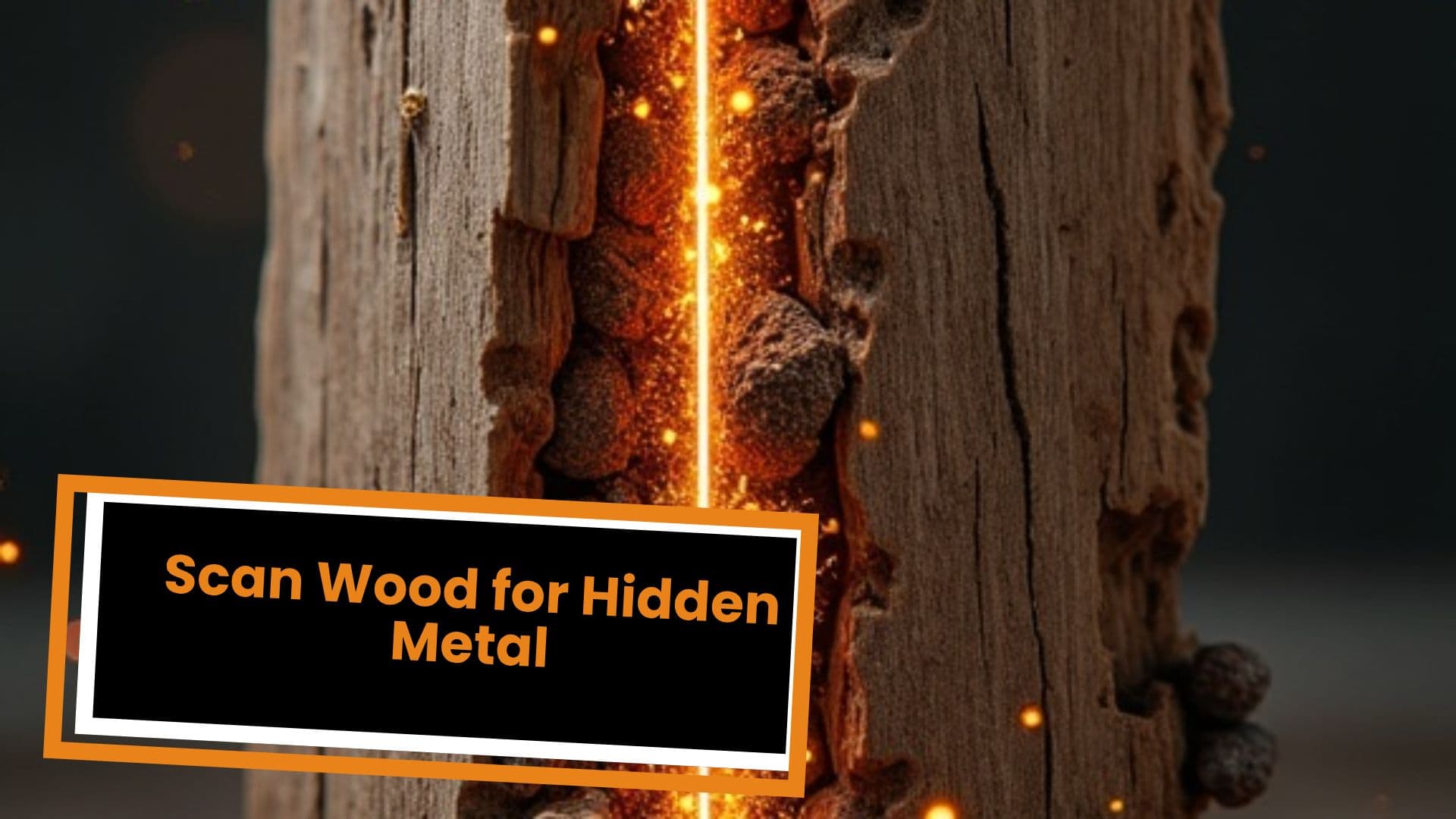 Scan Wood for Hidden Metal