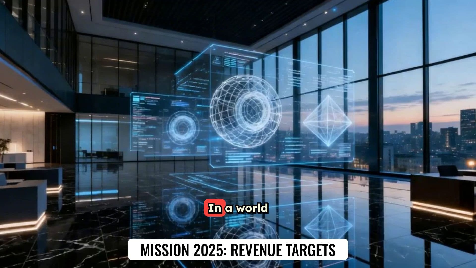 Mission 2025: Revenue Targets