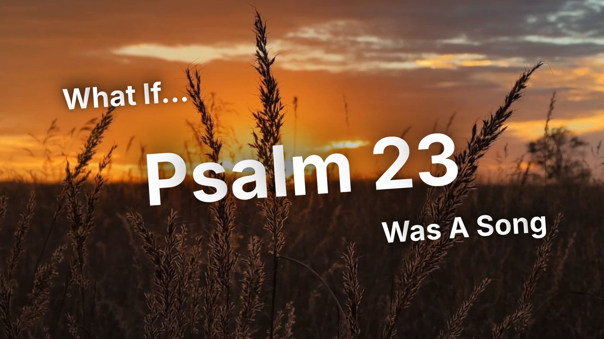 The Lord Is My Shepherd (duplicated)