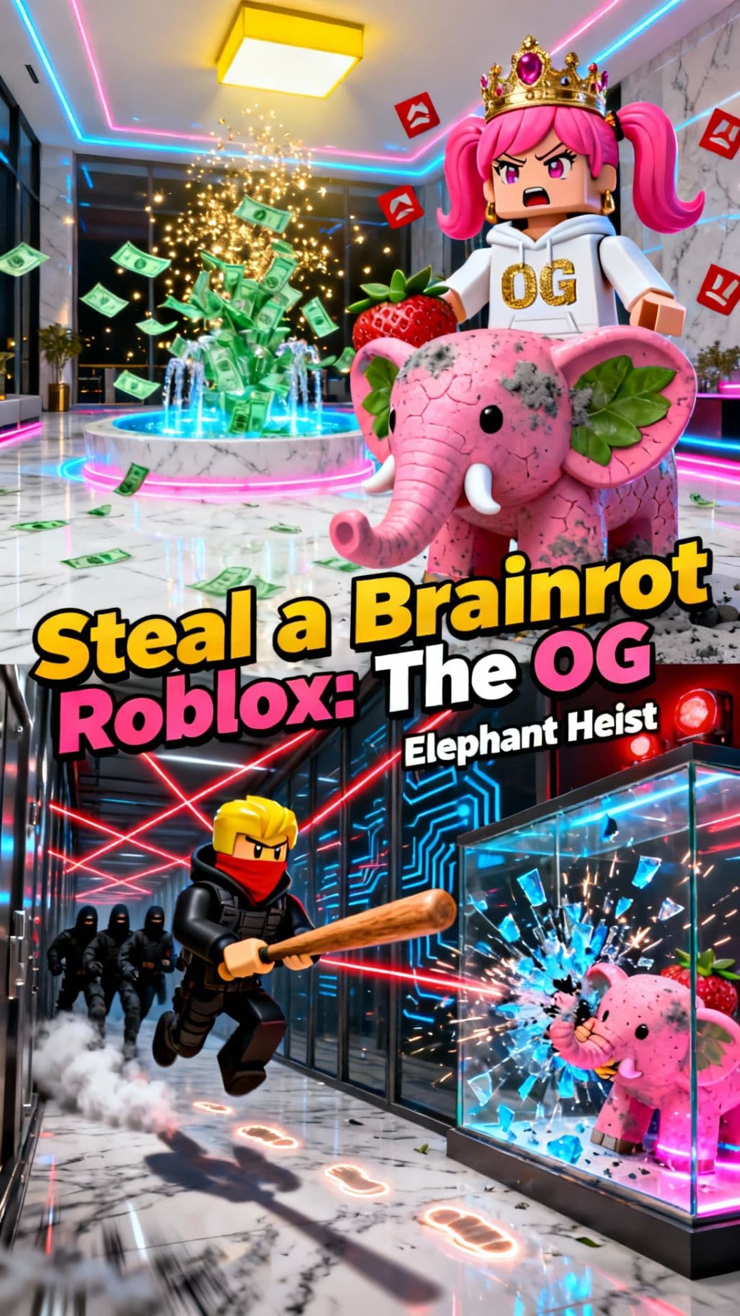 Steal a Brainrot Roblox: The OG Elephant Heist