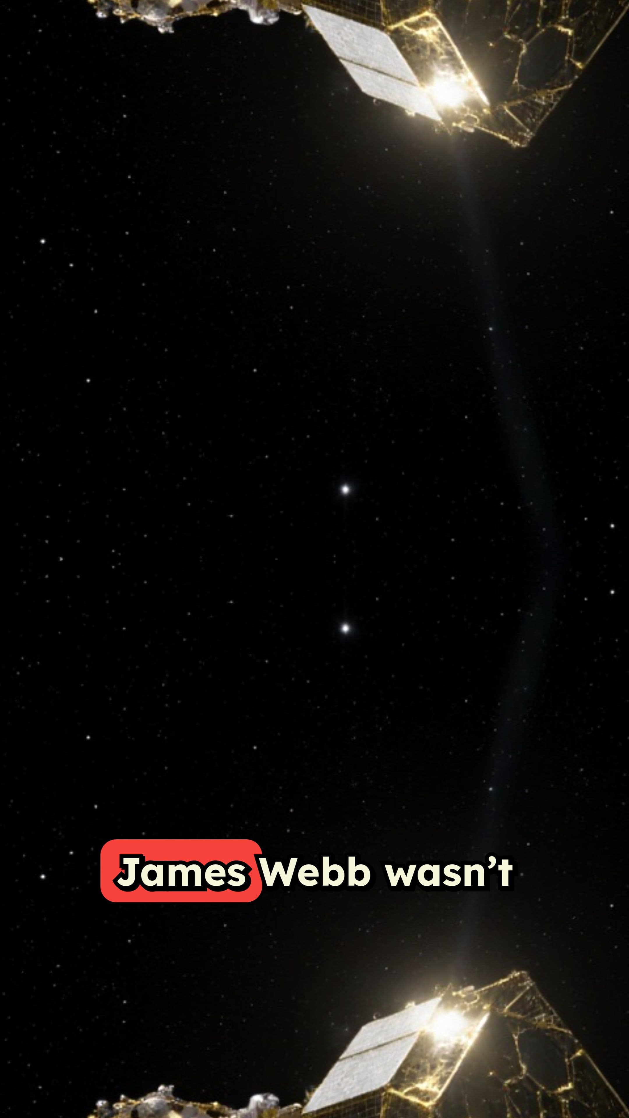 Webb's Unexplained Reflection