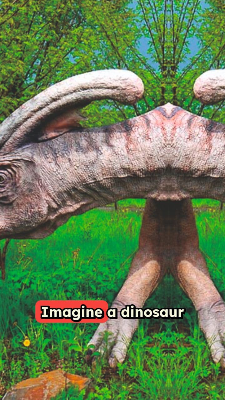 The Unique Parasaurolophus Dinosaur