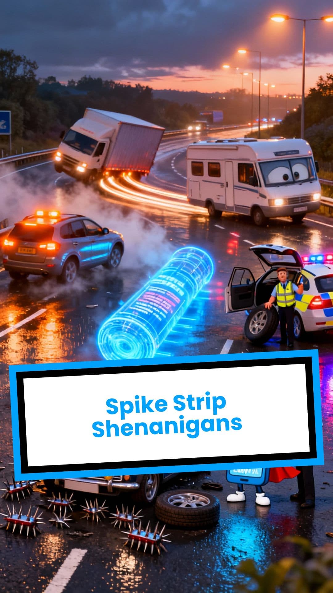 Spike Strip Shenanigans