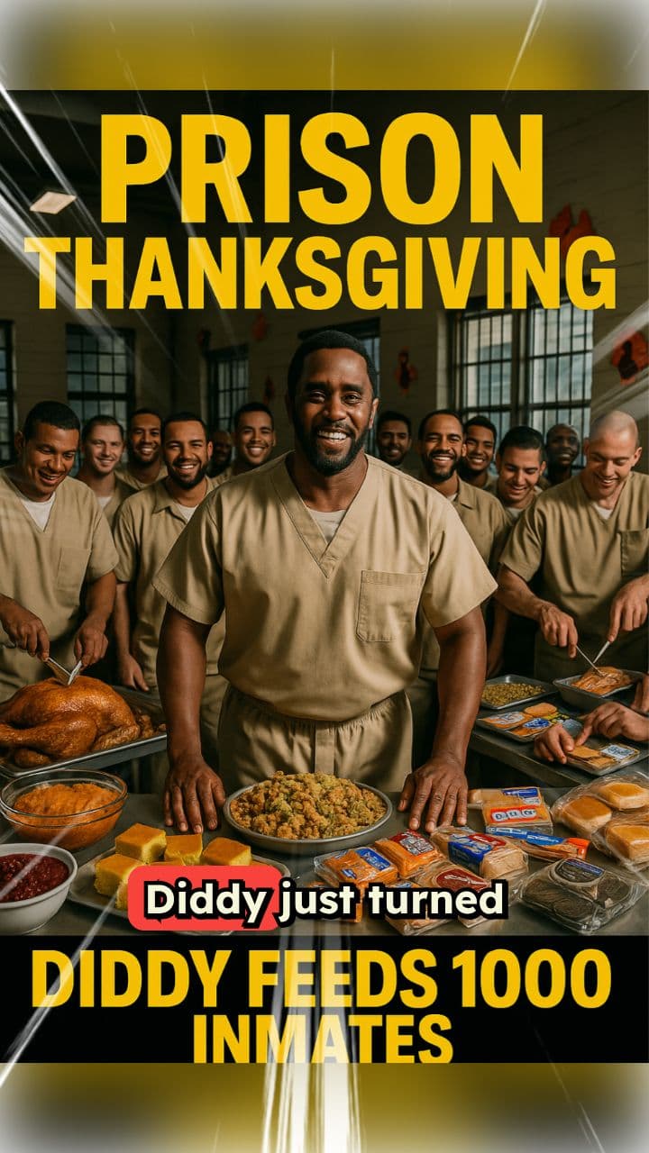 Diddy Hosts Thanksgiving Feast in Prison