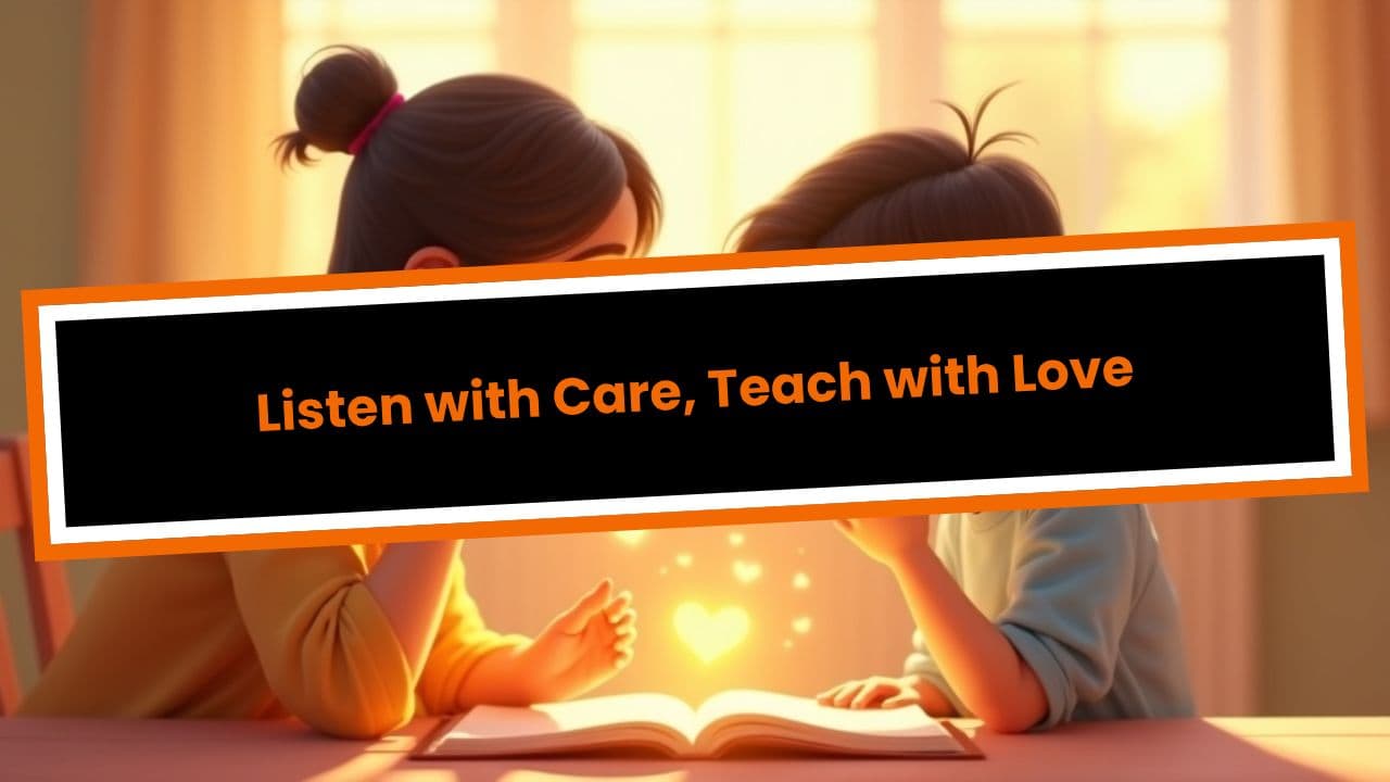 Listen with Care, Teach with Love
