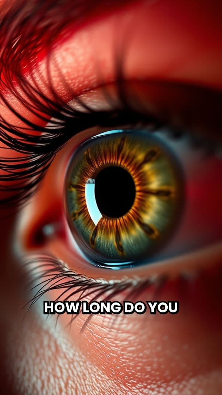 How Long Can You Stop Blinking?