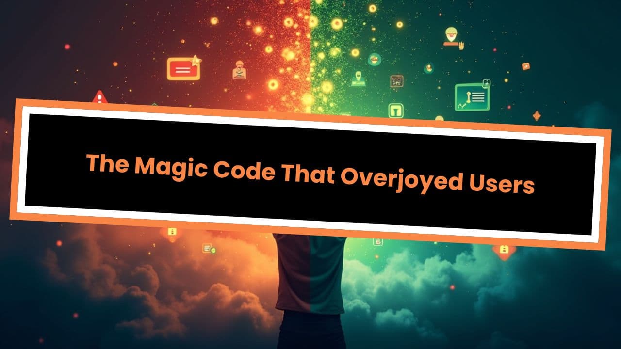 The Magic Code That Overjoyed Users