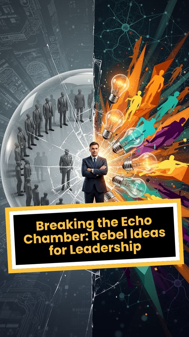 Breaking the Echo Chamber: Rebel Ideas for Leadership