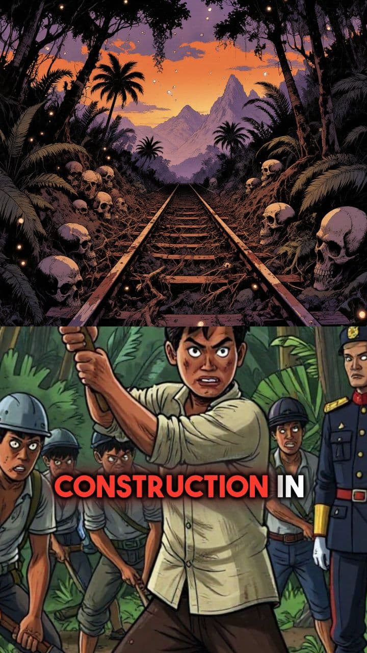 French Colonial Railways Built on Bones