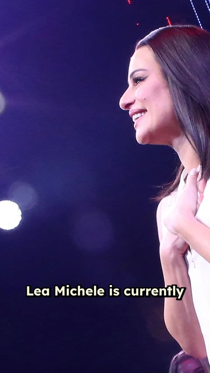 Lea Michele's Stage Fright Ritual