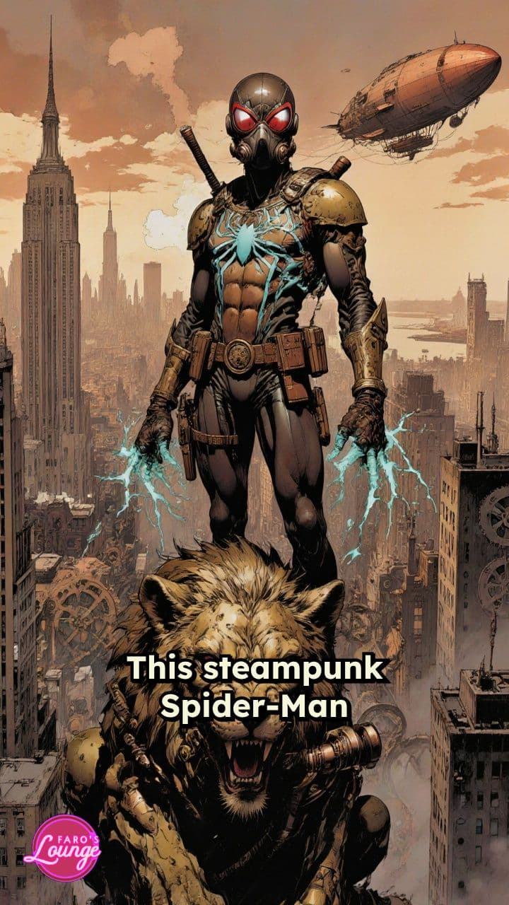 Arac-Knight: Steampunk Spider-Man Origin