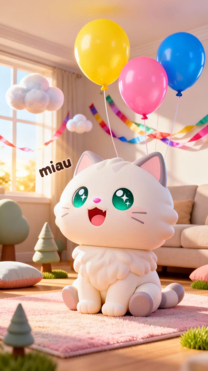 Parabéns, Gigi! A Rainha do Miau