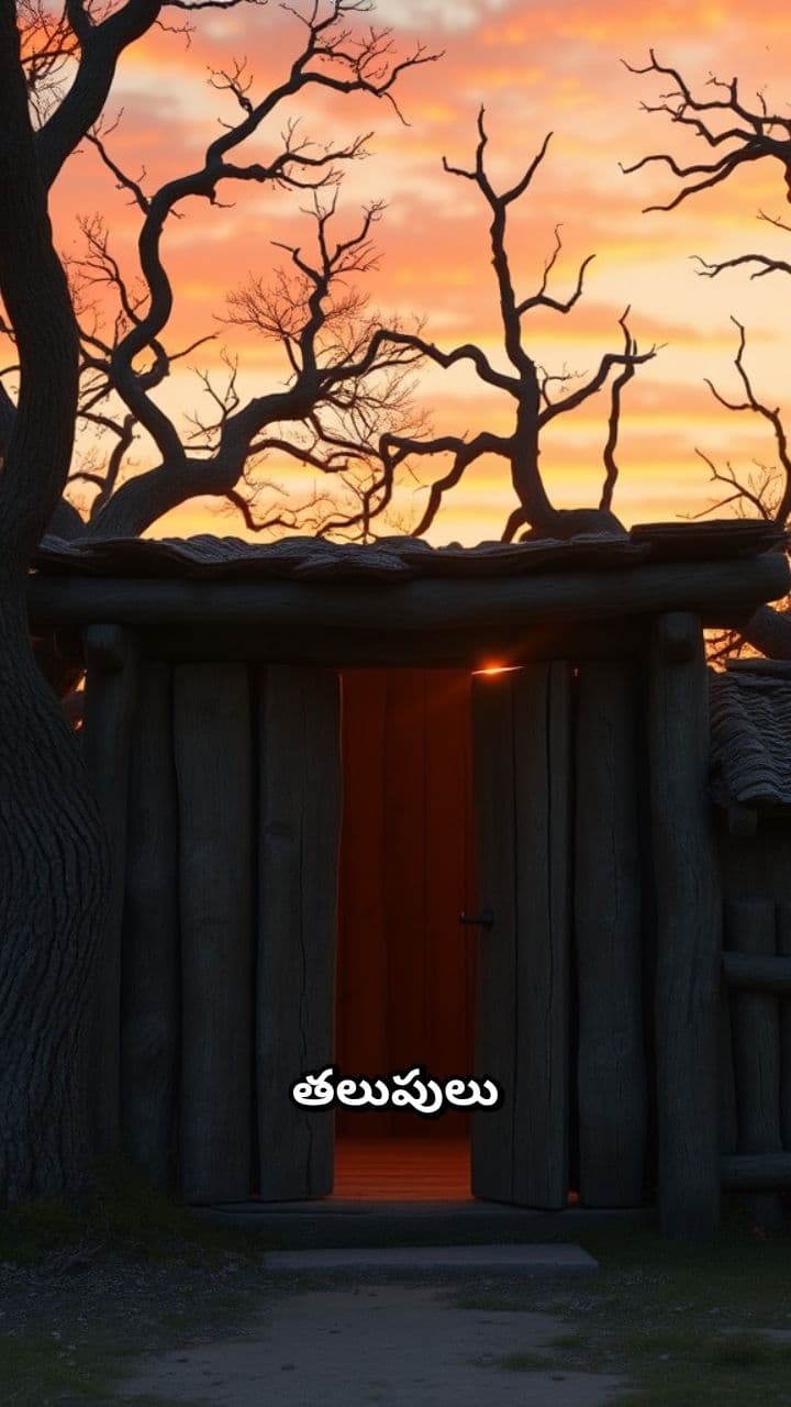 సాయంత్రం తలుపులు మూసుకోవడం