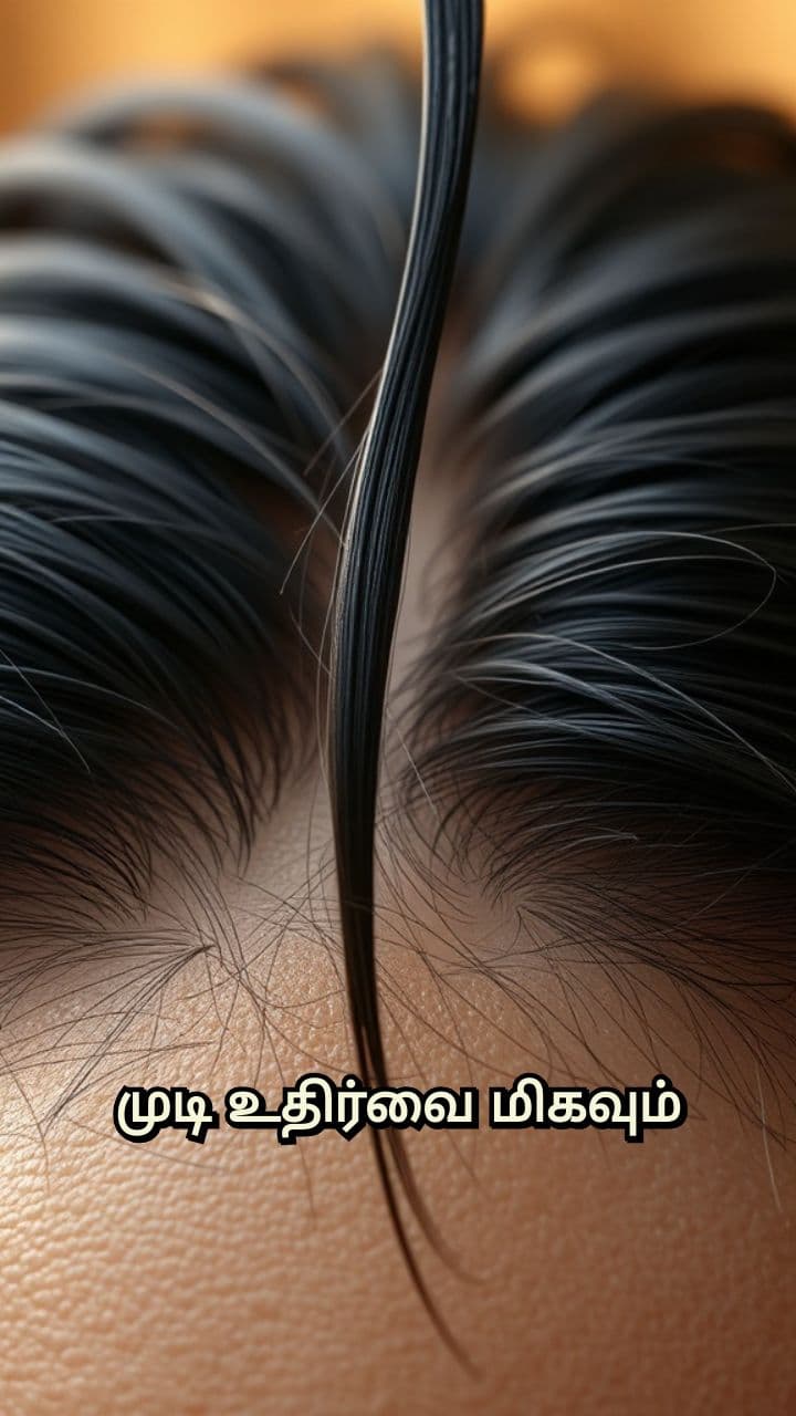 முடி உதிர்வைக் குறைத்து வளர்ச்சியைத் தூண்டும்.