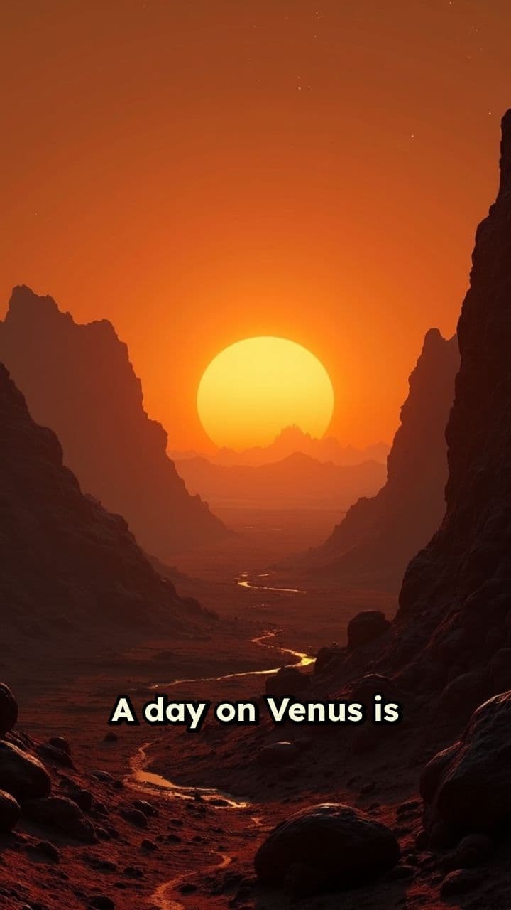 Venus: A Day Longer Than a Year