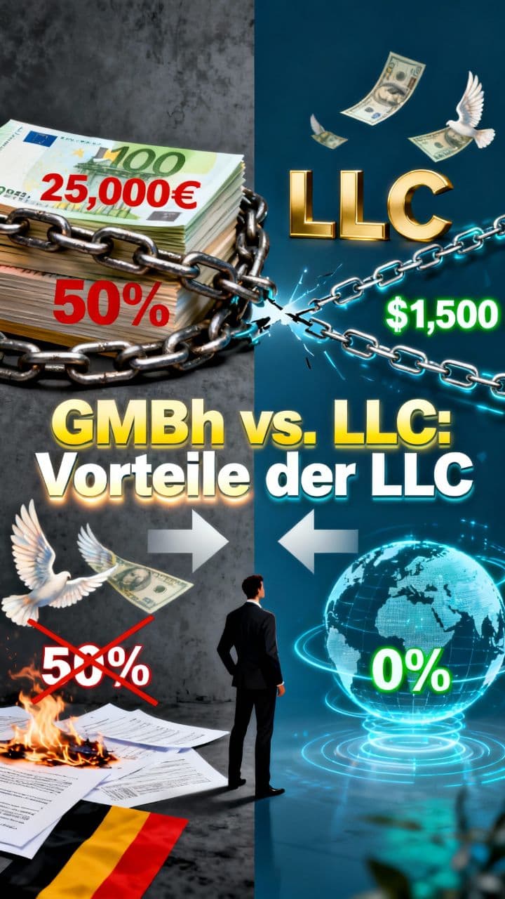 GmbH vs. LLC: Vorteile der LLC
