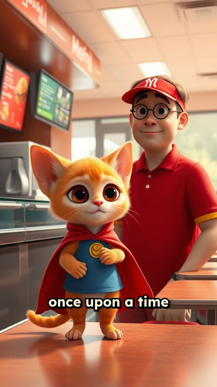 Li'l Petey at McDolds