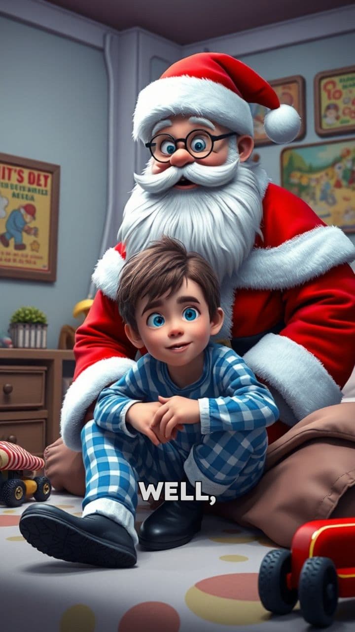 Santa's Stern Warning