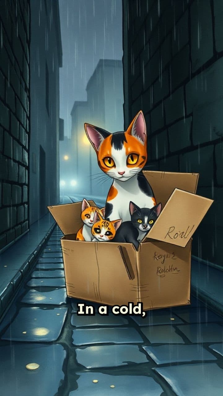 A Mother Cat’s Brave Rescue