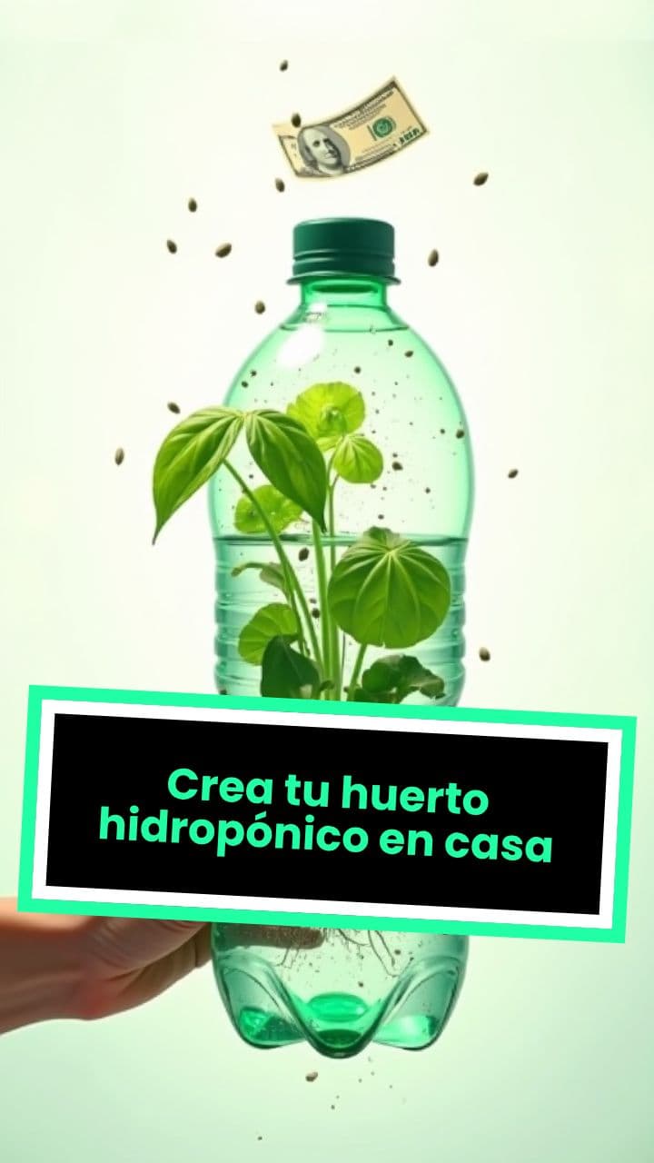 Crea tu huerto hidropónico en casa
