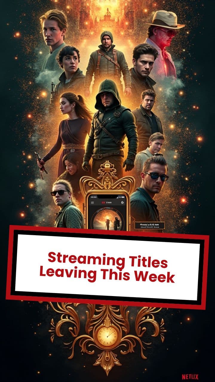Streaming Titles Leaving This Week