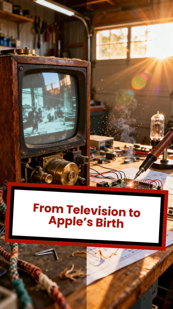 From Television to Apple’s Birth