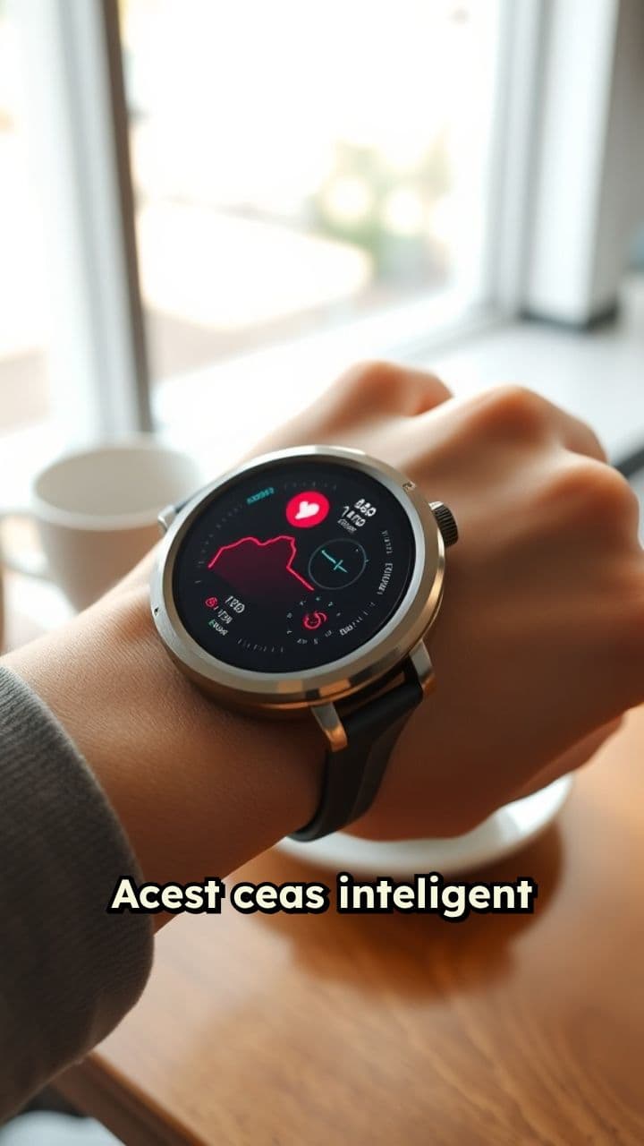 Ceas inteligent pentru sănătate și confort