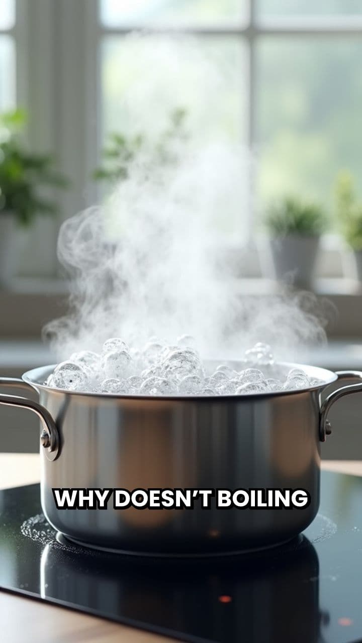 Why Boiling Water Can't Get Hotter
