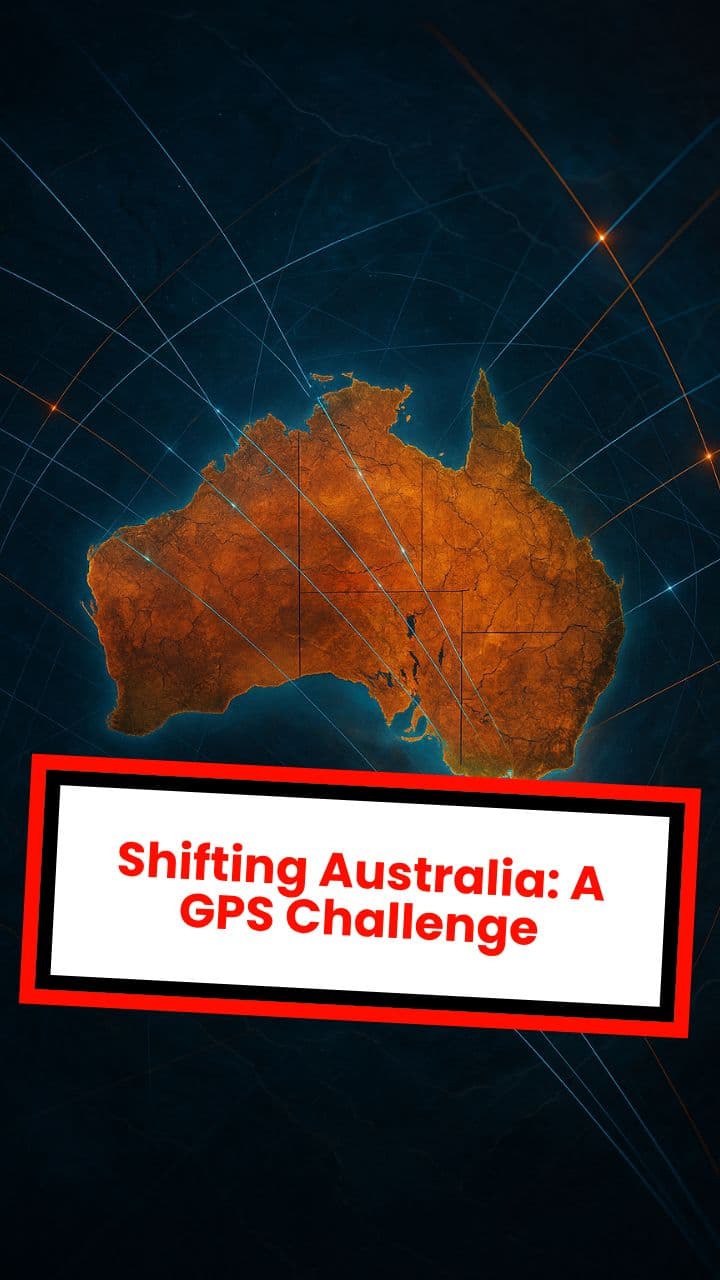 Shifting Australia: A GPS Challenge