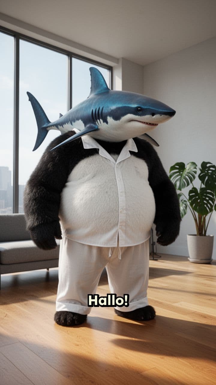 Harkonnen Schlafmeister: Sleeping Volleyball Shark Panda