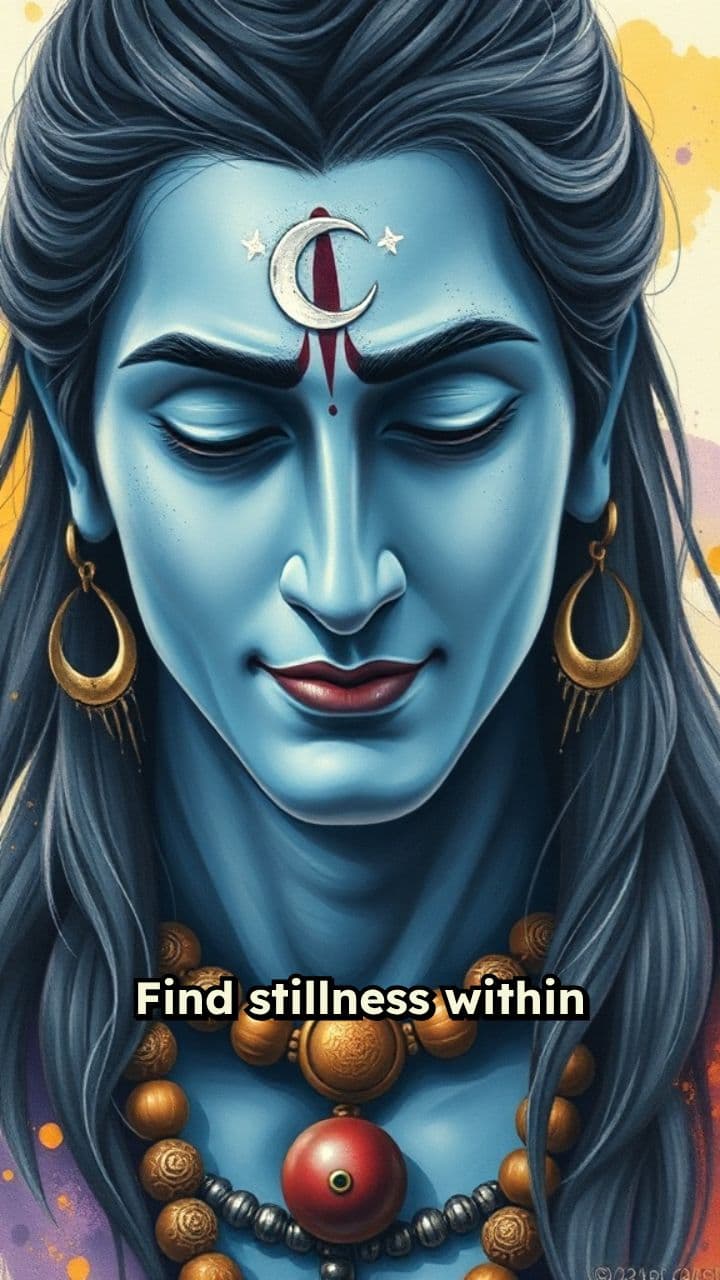 Lord Shiva's Meditation