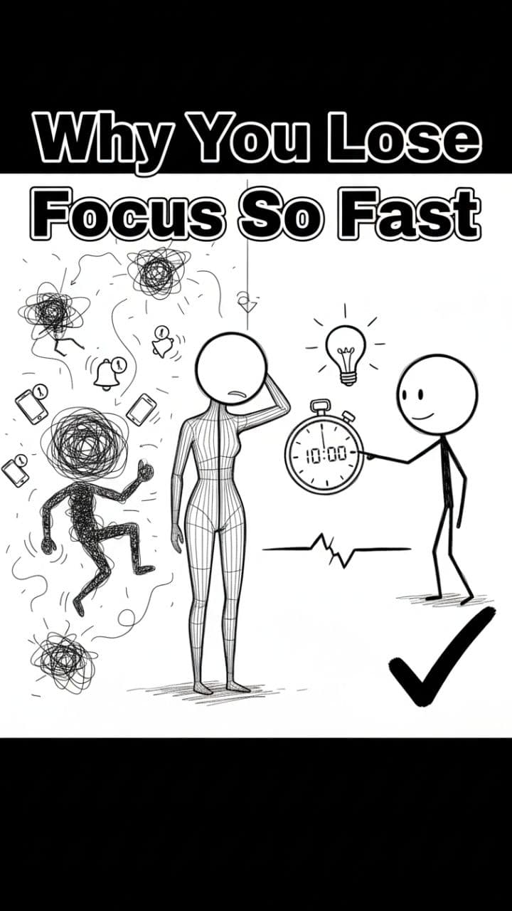 Why You Lose Focus So Fast