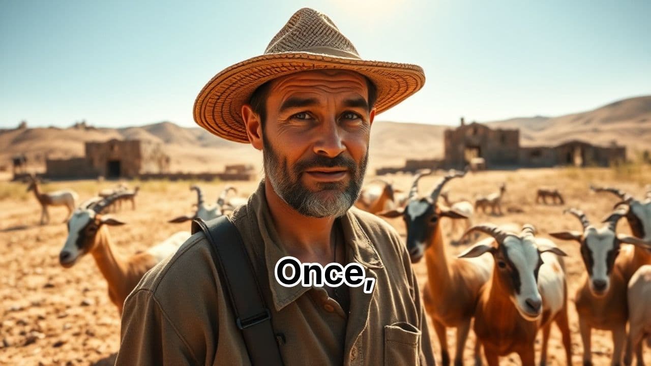 The Shepherd and His Hungry Goats