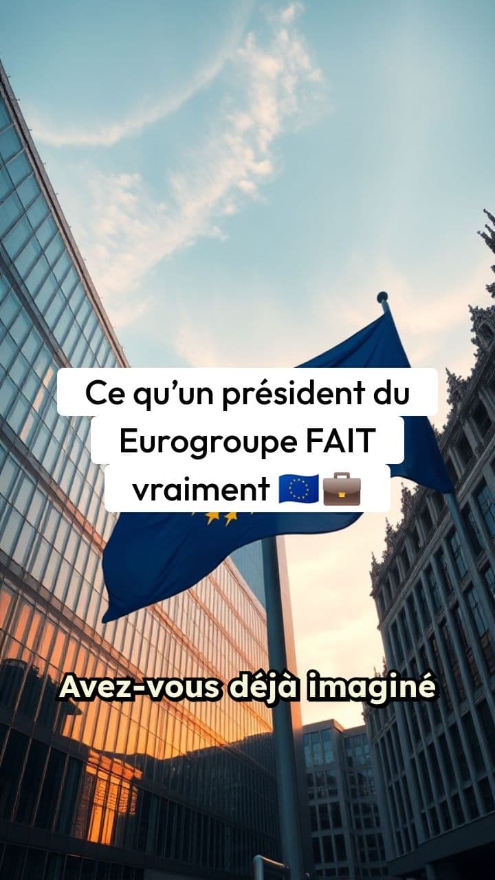 Le Rôle du Président de l'Eurogroupe