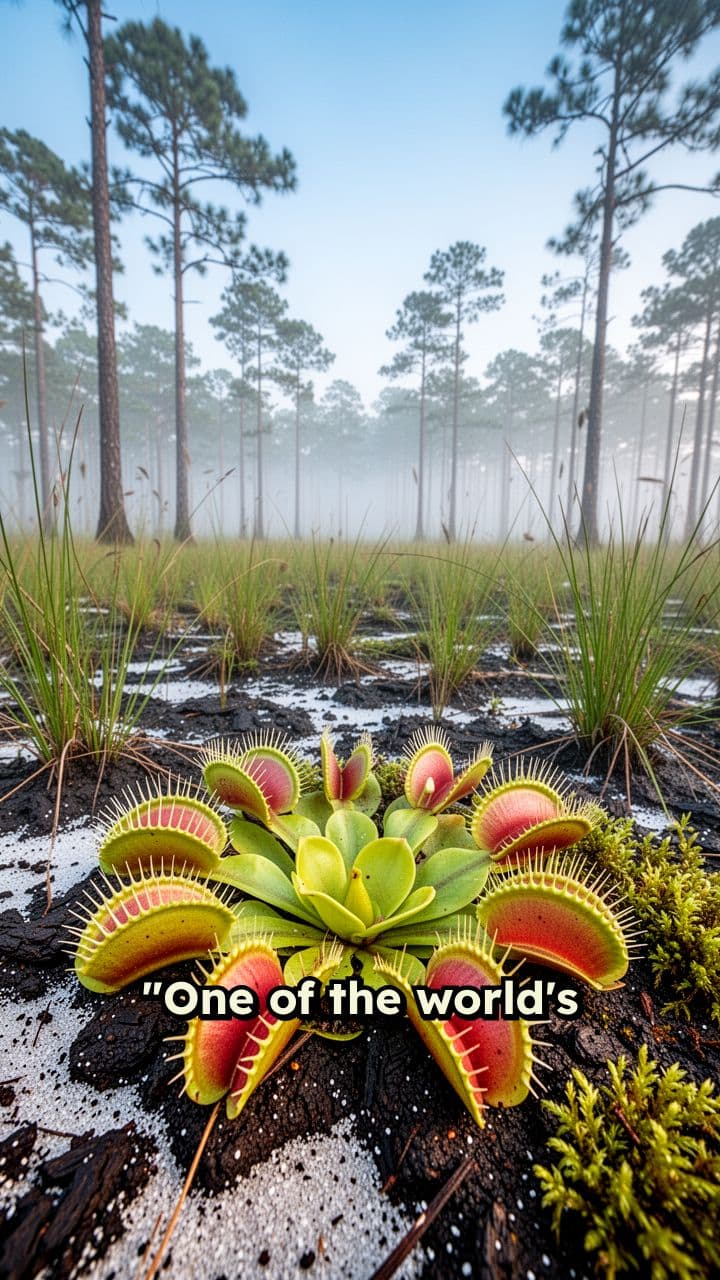 Venus Flytraps’ Only Wild Home
