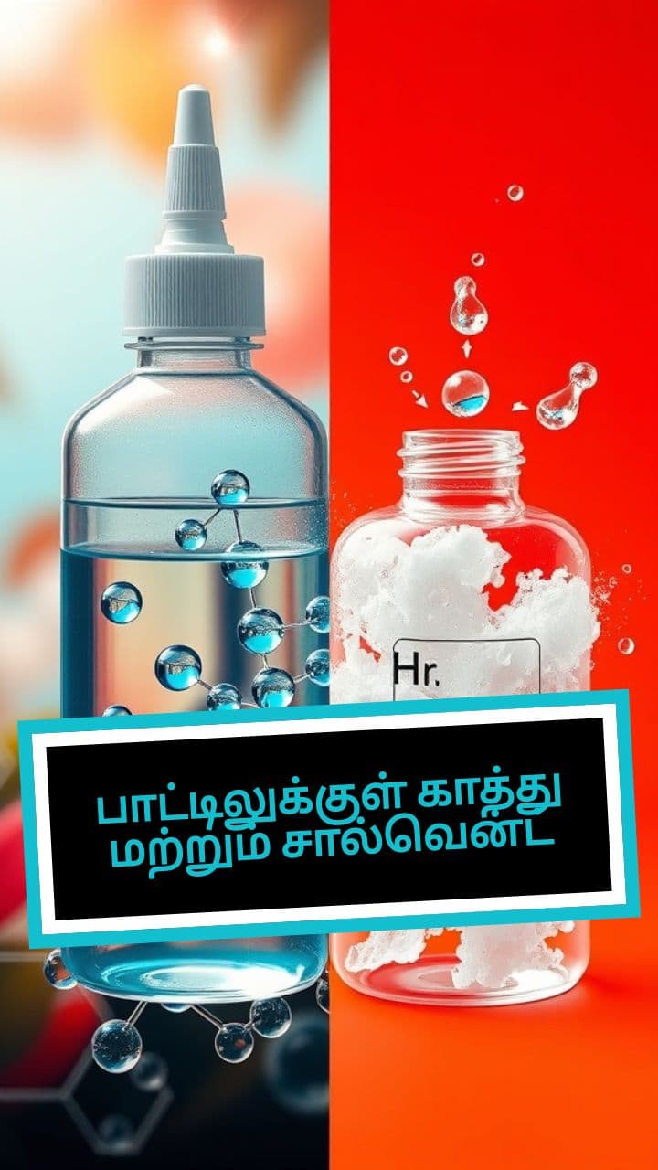 பாட்டிலுக்குள் காத்து மற்றும் சால்வென்ட்