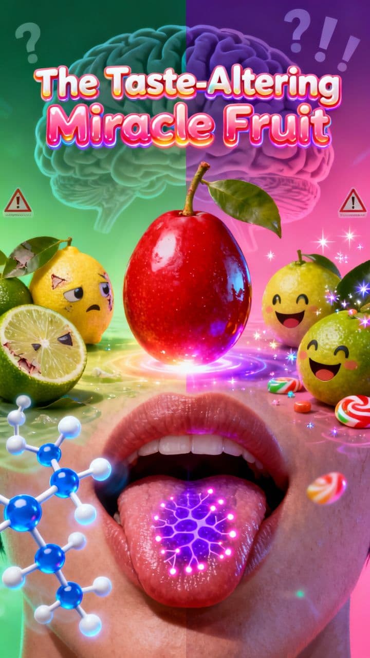 The Taste-Altering Miracle Fruit
