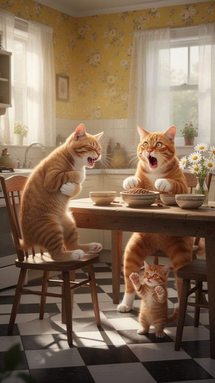 A Cat Family's Journey of Resilience