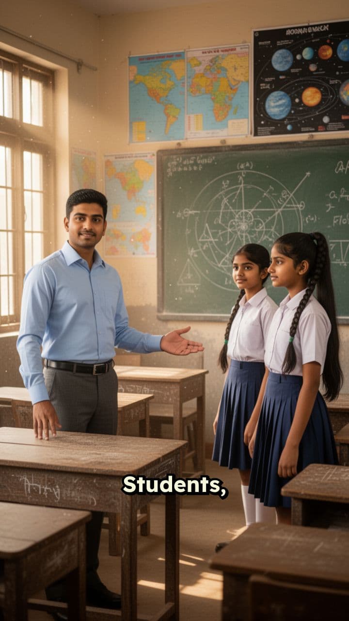 A Learning Moment in an Indian Classroom