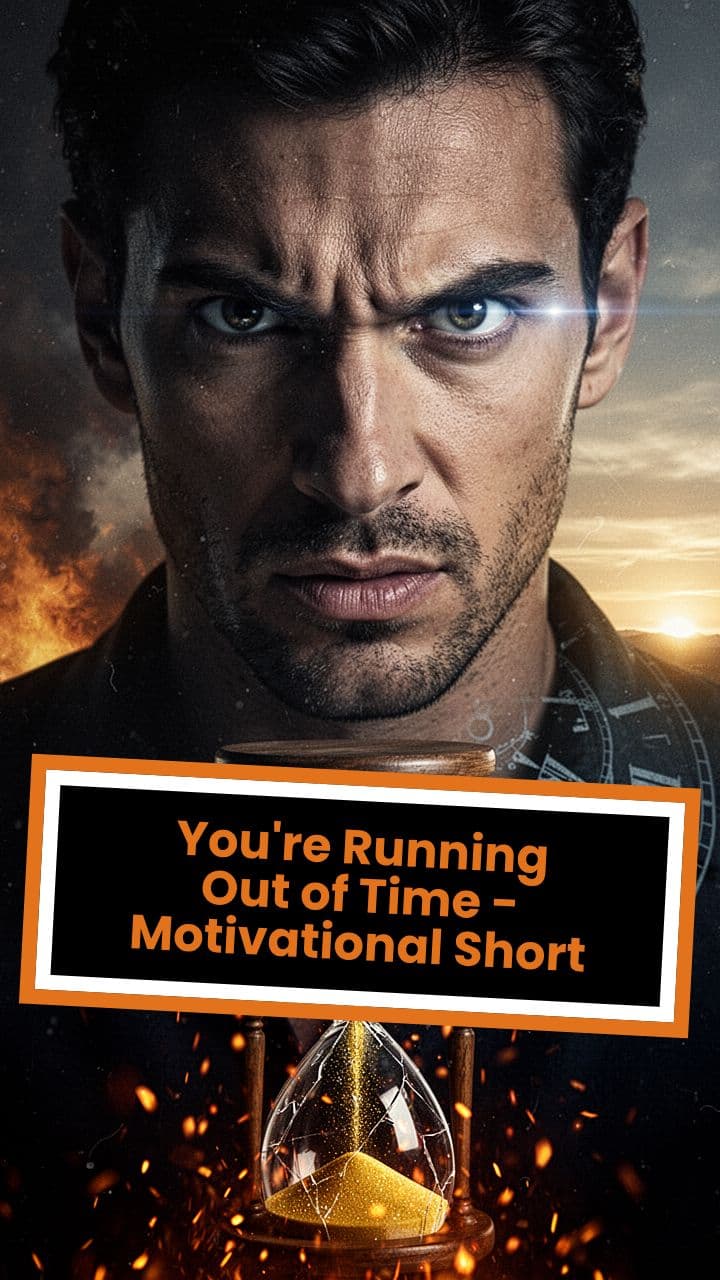 You're Running Out of Time - Motivational Short