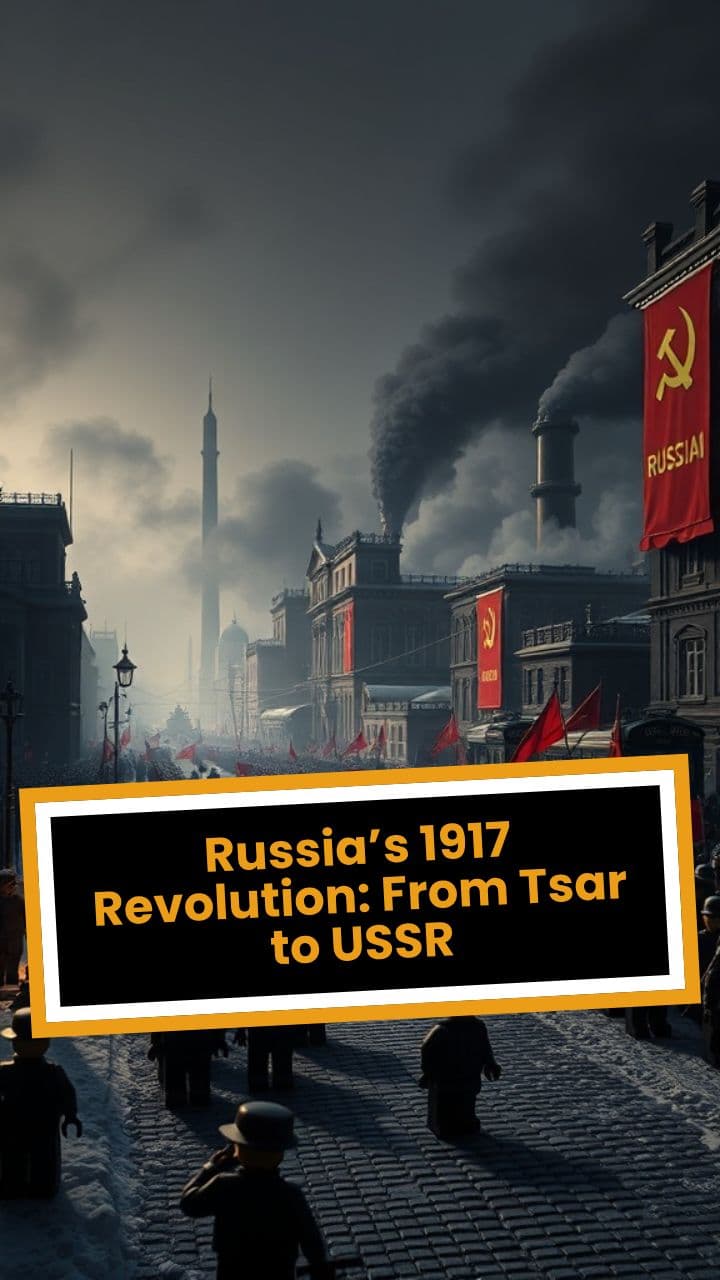 Russia’s 1917 Revolution: From Tsar to USSR