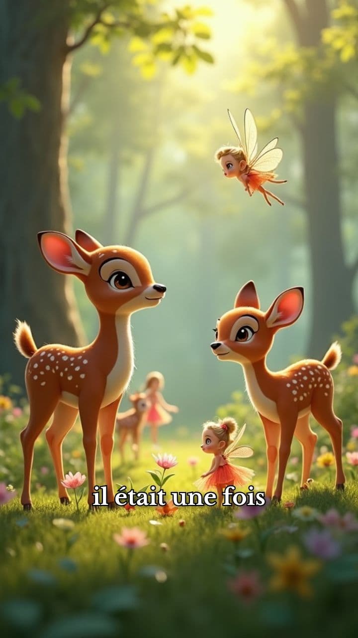Bambie et les fées de la forêt