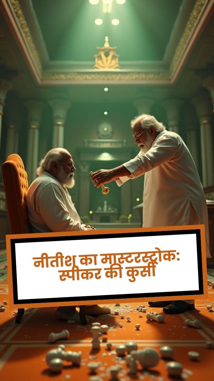 नीतीश का मास्टरस्ट्रोक: स्पीकर की कुर्सी