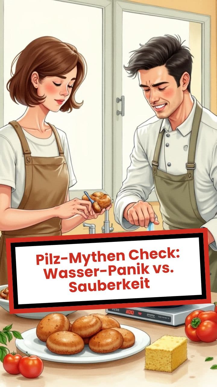 Pilz-Mythen Check: Wasser-Panik vs. Sauberkeit