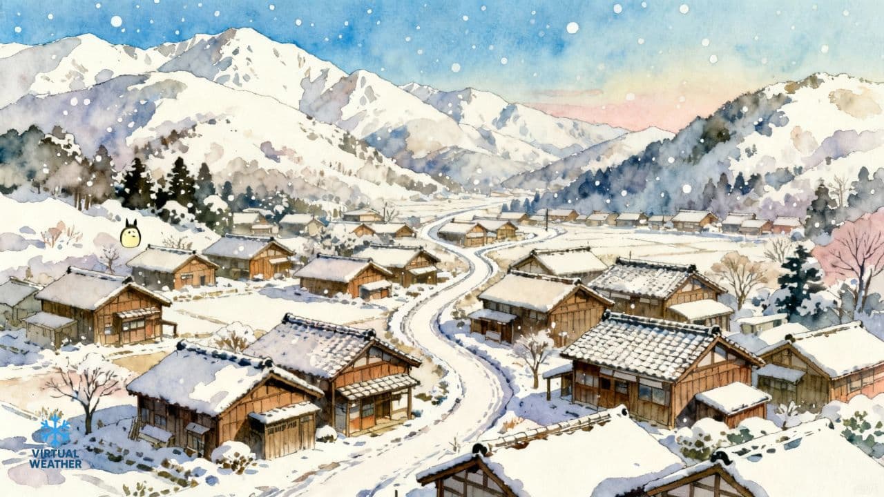 Winter's Gentle Embrace