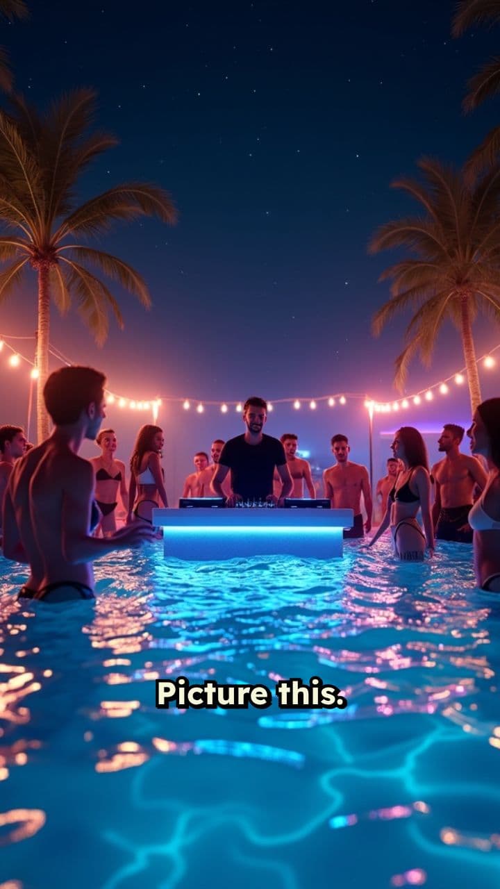 Epic New Year's Pool Party Experience
