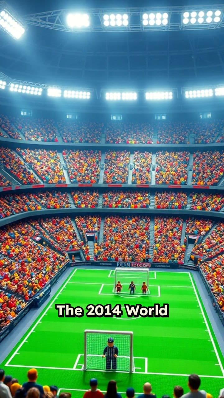 Lego World Cup Glory: Götze's Winning Goal