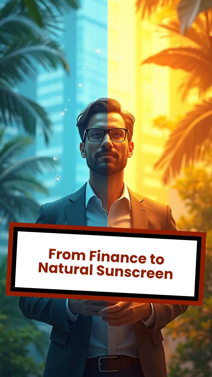 From Finance to Natural Sunscreen