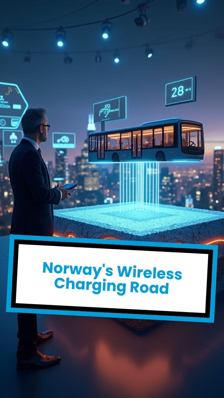 Norway's Wireless Charging Road