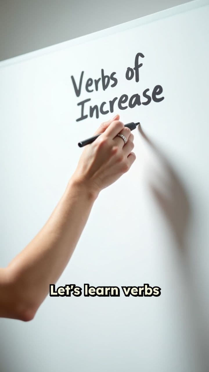 Verbs of Increase: Climb, Spike, Rise, Go Up